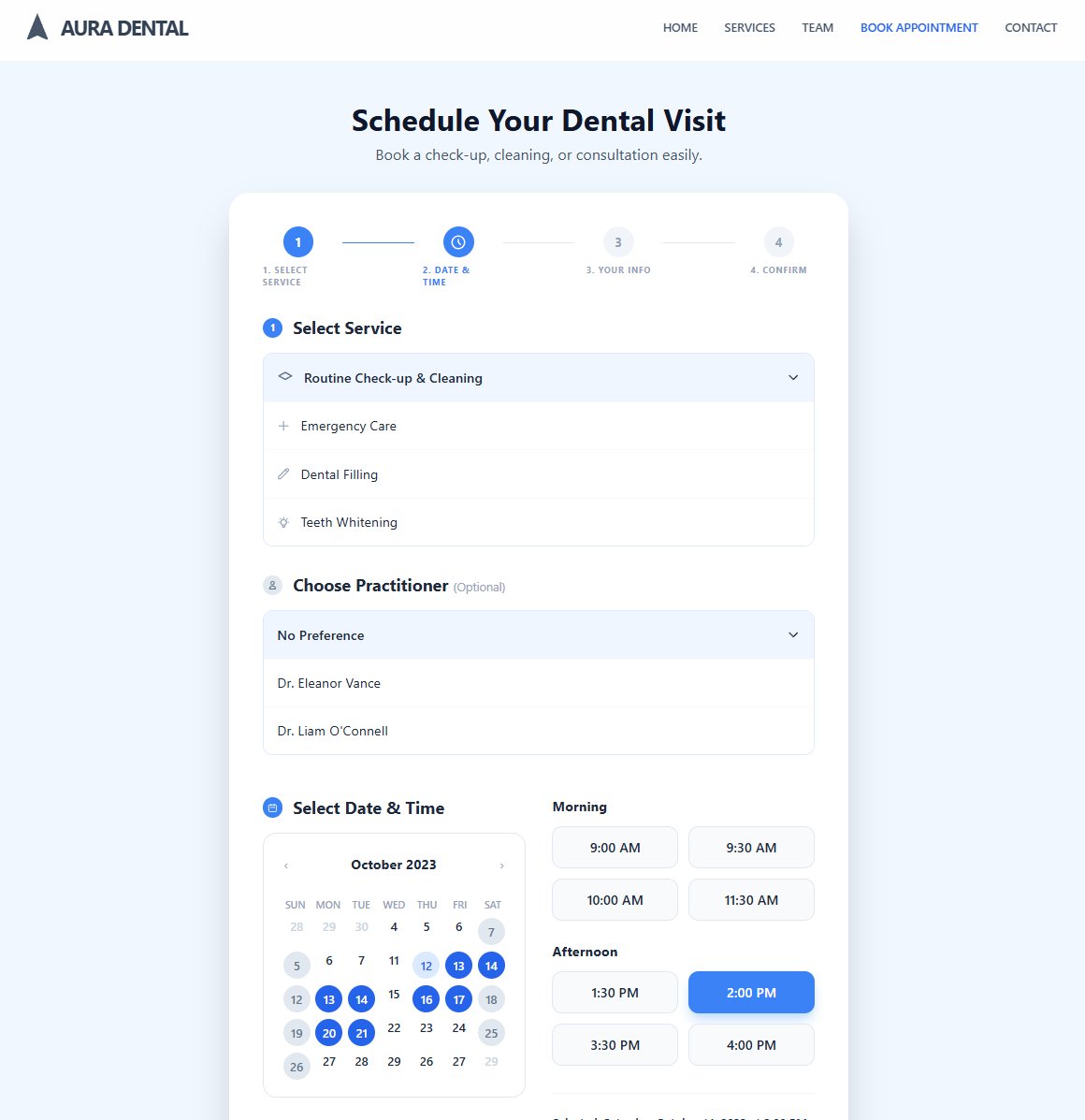 Booking System Demo